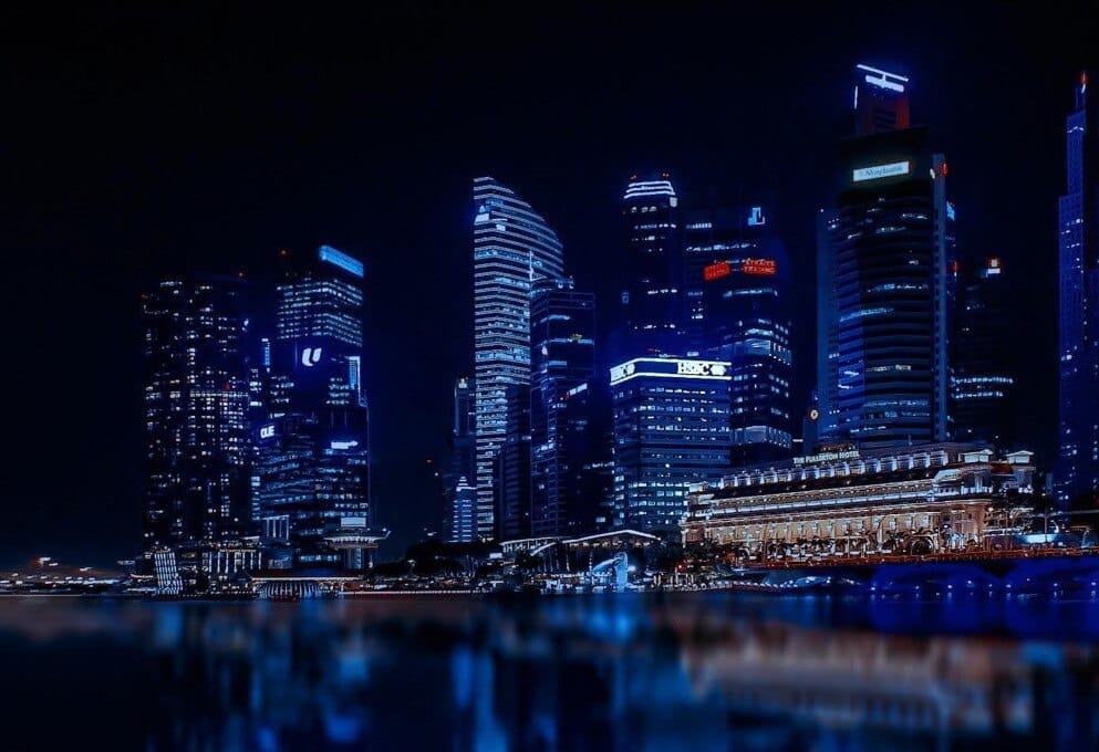 city in the night
