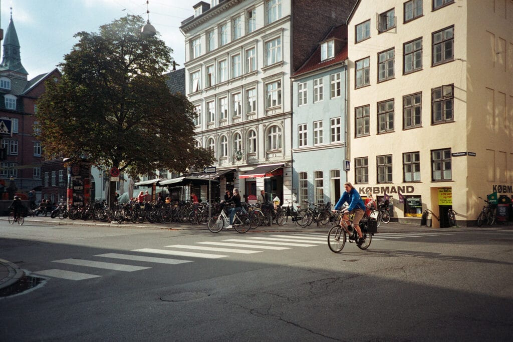 Cyclist in Copenhagen
