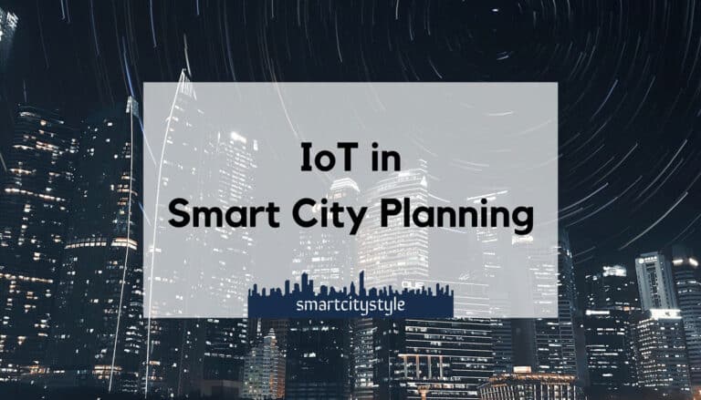 IoT in smart city planning