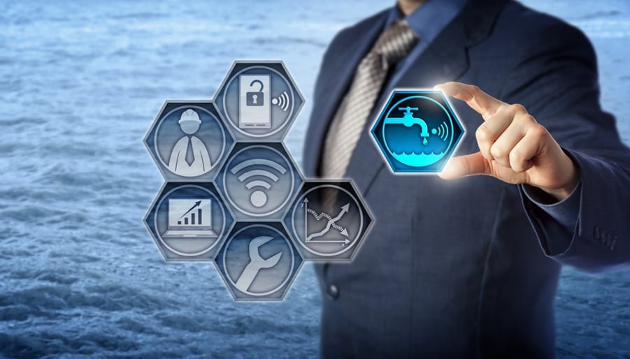 Virtual water quality monitoring app