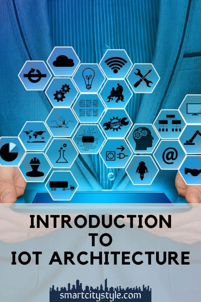 Introduction to IOT Architecture - Pinterest image