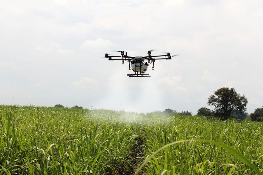 using drone in agriculture
