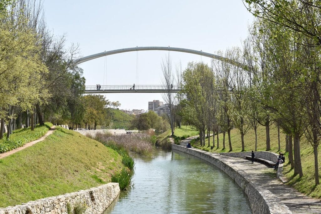 water canal in Valencia