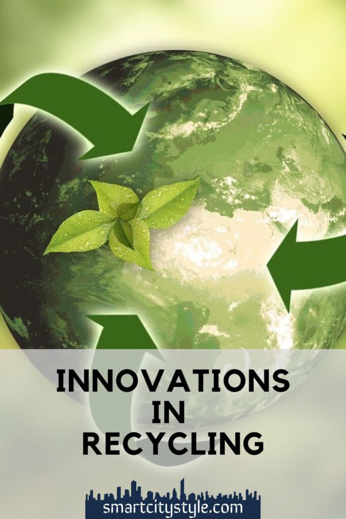 recycling innovations - Pinterest image