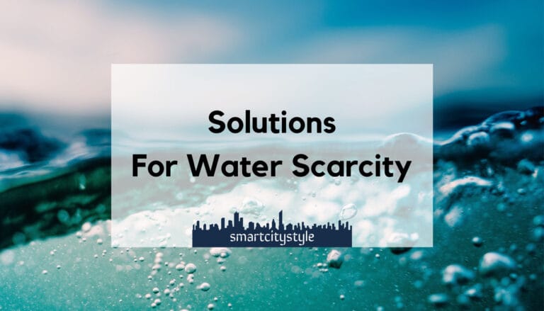 solutions for water scarcity